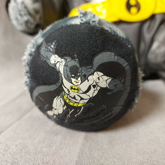 Build A Bear Batman Plush 2015 16" Retired BABW with batman costume - Picture 2 of 5